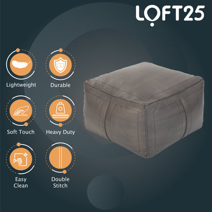 Loft 25 Bean Bag Faux Leather Chair Seat