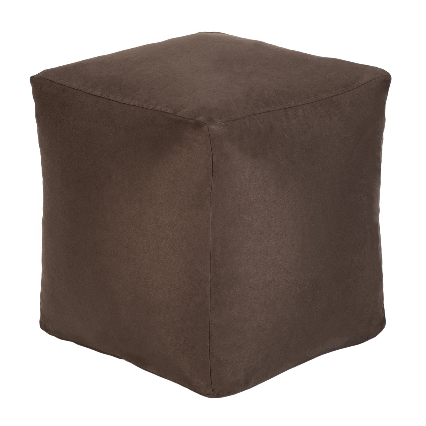 Loft 25 Bean Bag Faux Suede Cube Footstool