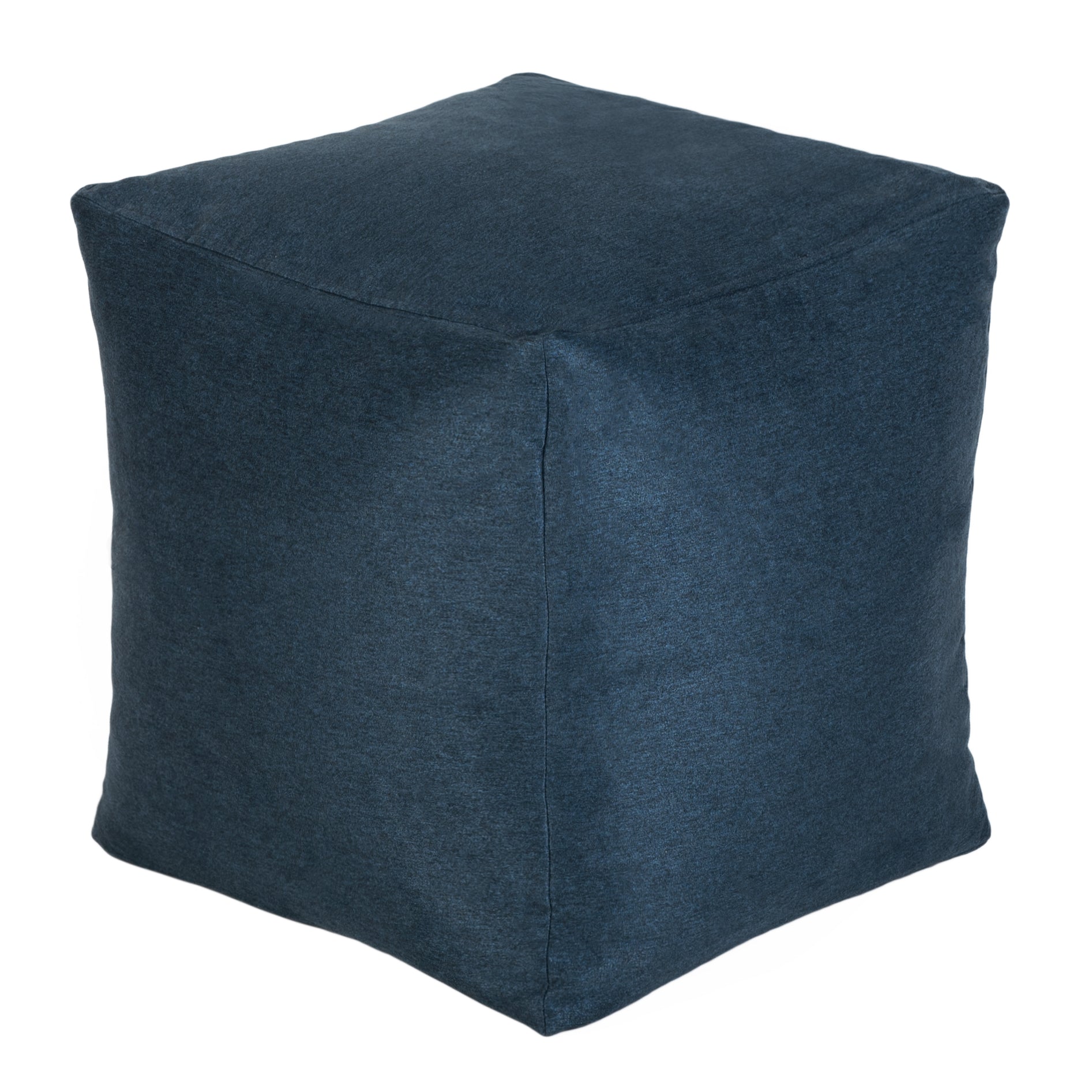 Loft 25 Bean Bag Faux Suede Cube Footstool