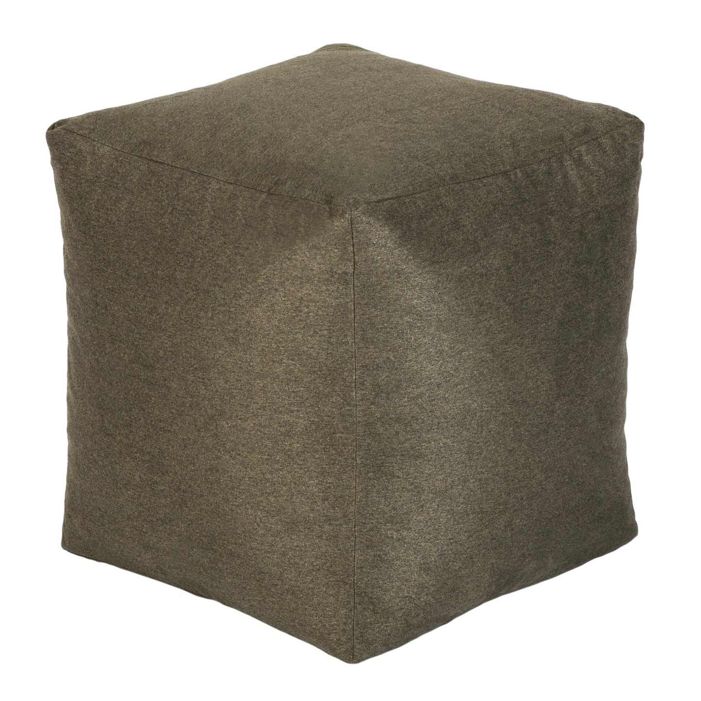 Loft 25 Bean Bag Faux Suede Cube Footstool