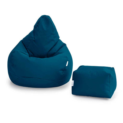 Loft 25 Bean Bag Gamer Chair With Footstool