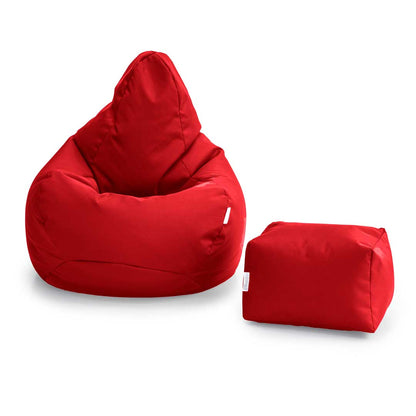 Loft 25 Bean Bag Gamer Chair With Footstool