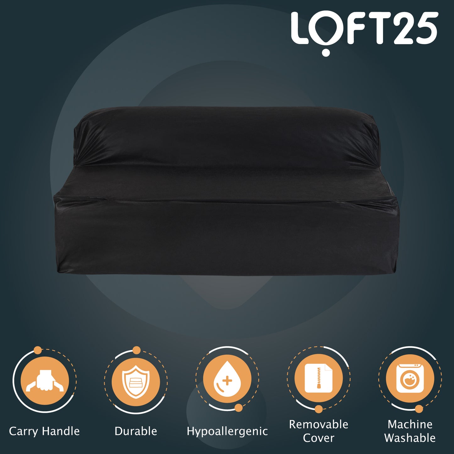 Loft 25 Fold Out Z Bed Chair Mattress Carry Bag