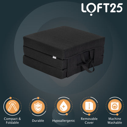 Loft 25 Single Foldable Z Bed Mattress