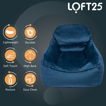 Loft 25 Relaxing Adult Bean Bag Chair