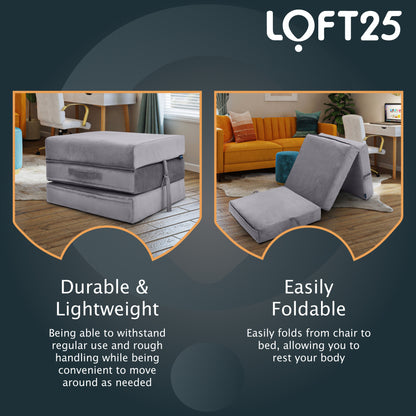 Loft 25 Fold Out Single Z Bed