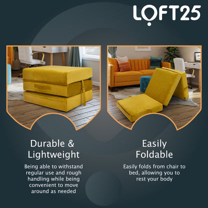 Loft 25 Fold Out Single Z Bed