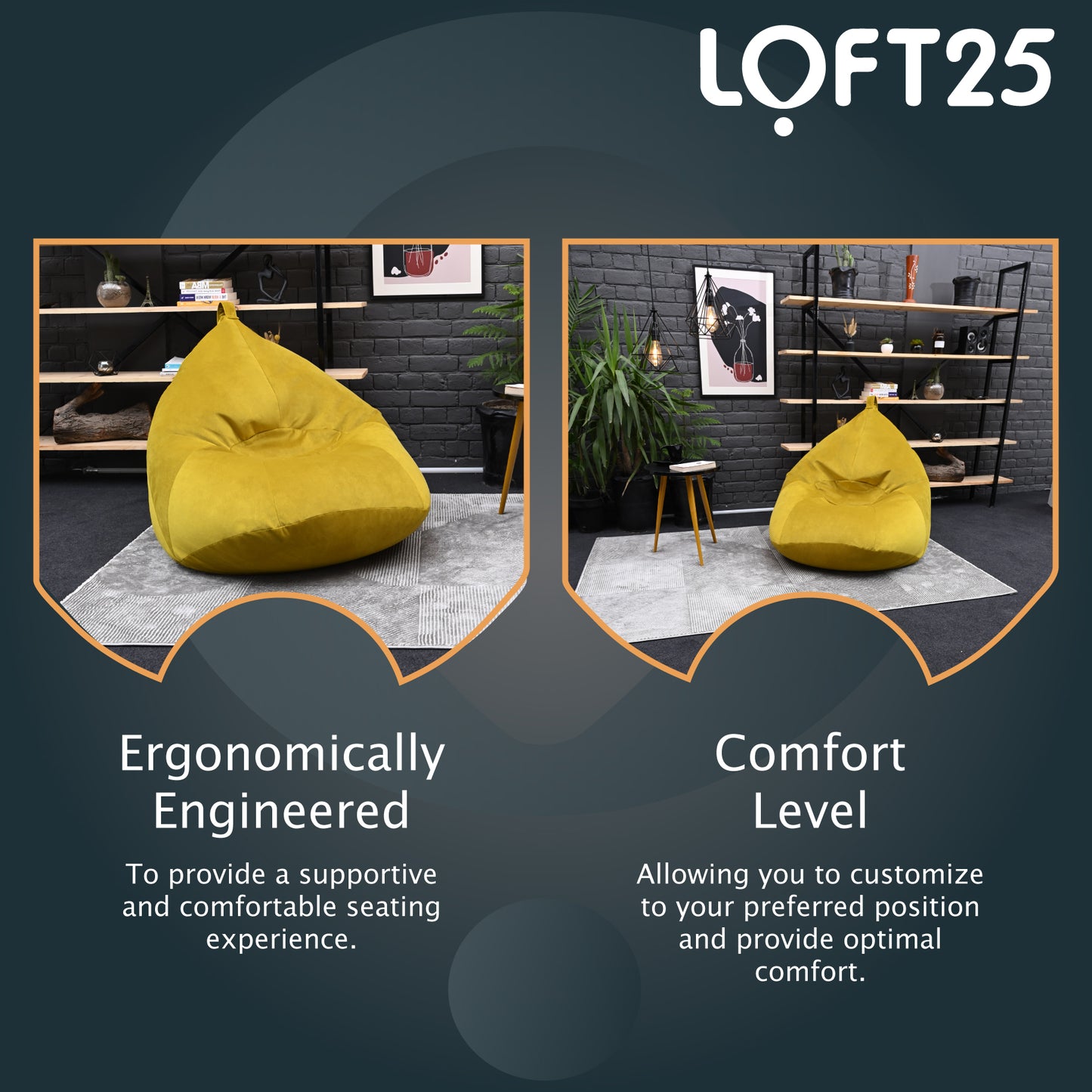 Loft 25 Bean Bag Recliner Chair