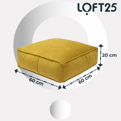 Loft 25 Large Slab Bean Bag Pouffe