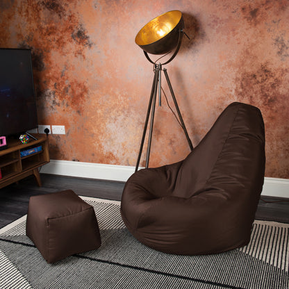 Loft 25 Bean Bag Gamer Chair With Footstool