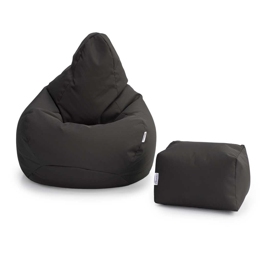 Loft 25 Bean Bag Gamer Chair With Footstool